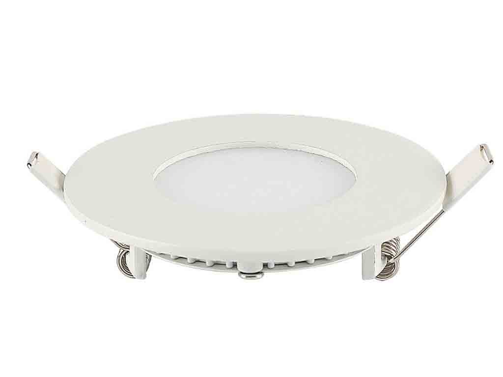 Plafon Blumenau LED Redondo Embutir 6.500K 6W Bivolt 83066004 Multicabos Materiais Elétricos