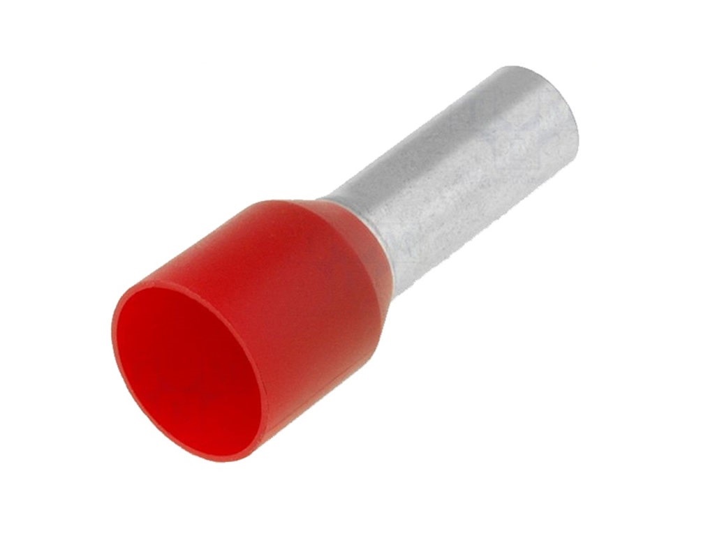 Terminal Tubular Isolado 10mm | Multicabos Materiais Elétricos